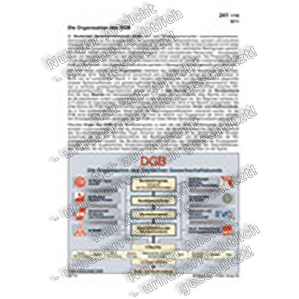 Die Organisation des DGB