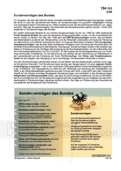 Sondervermögen des Bundes