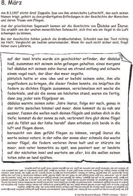 Todestag Graf Zeppelin - 08.03.1917