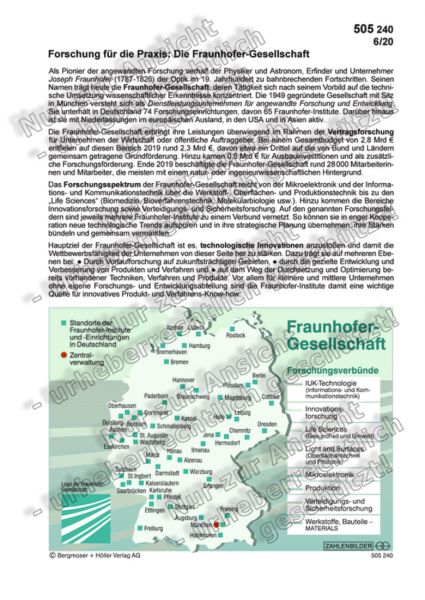 Forschung für die Praxis: Die Fraunhofer-Gesellschaft