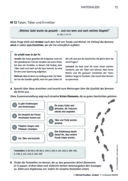 Krabat Zusammenfassung 3 Jahr O. Preußler: "Krabat" - der Krabat-Krimi | MEIN FACH - Deutsch Sek I