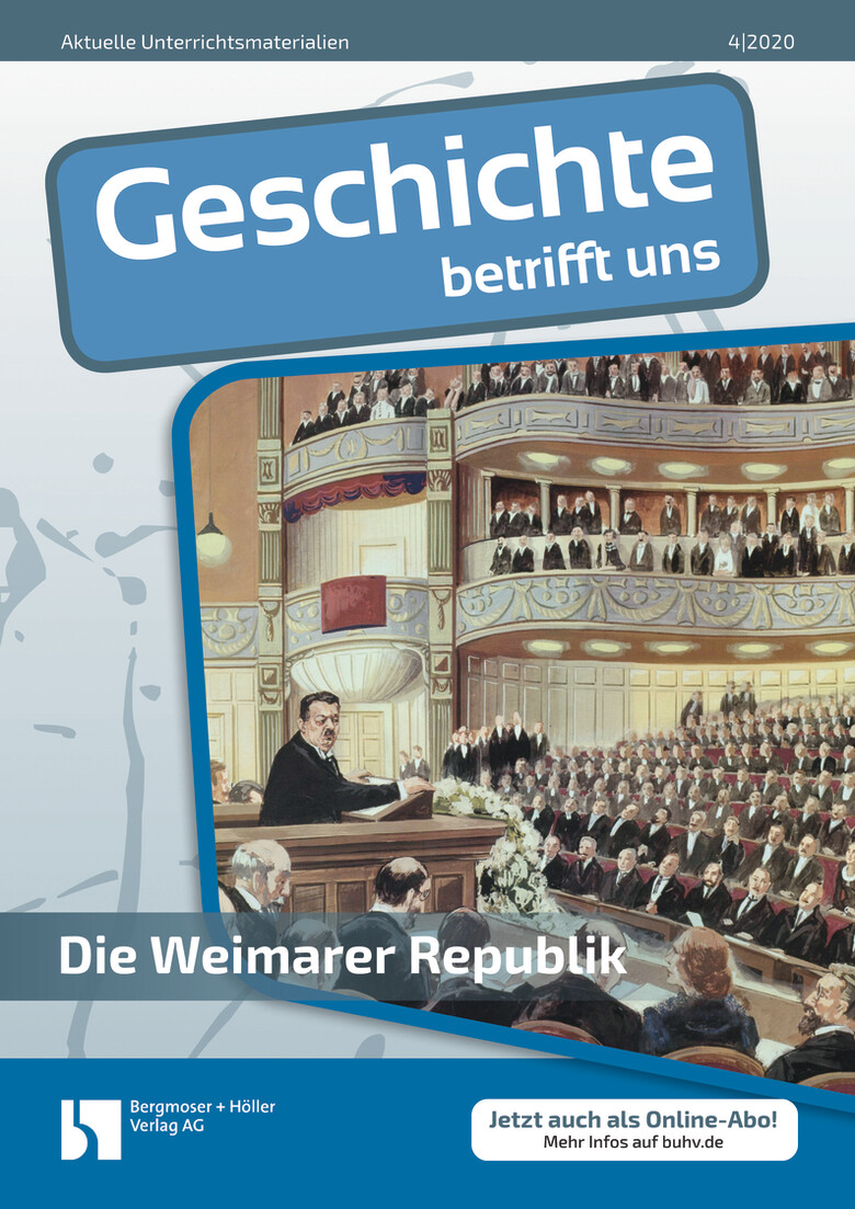 Die Weimarer Republik | MEIN FACH - Geschichte Sek II | Geschichte ...
