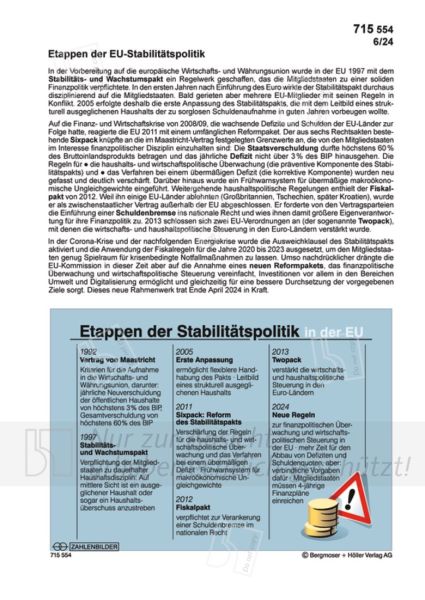 Etappen der EU-Stabilitätspolitik Etappen der EU-Stabilitätspolitik