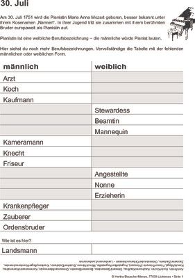 Maria Anna Mozart geboren - 30.07.1751 Maria Anna Mozart geboren - 30.07.1751