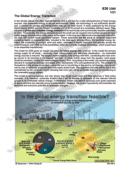 The Global Energy Transition The Global Energy Transition