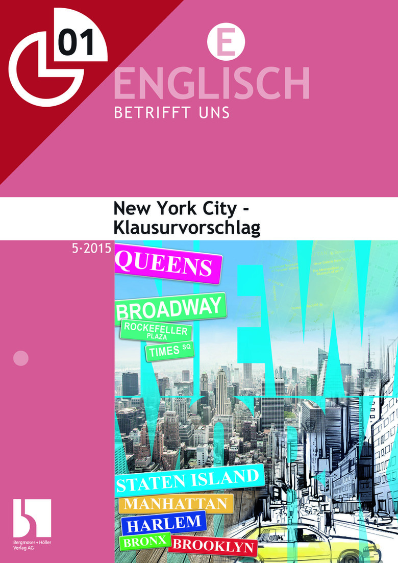 Ein Text über New York Auf Englisch New York City - Klausurvorschlag | MEIN FACH - Englisch Sek II
