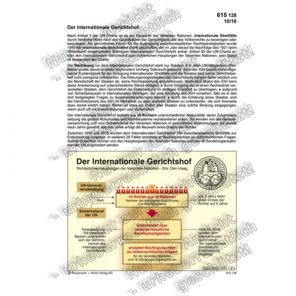 Der Internationale Gerichtshof