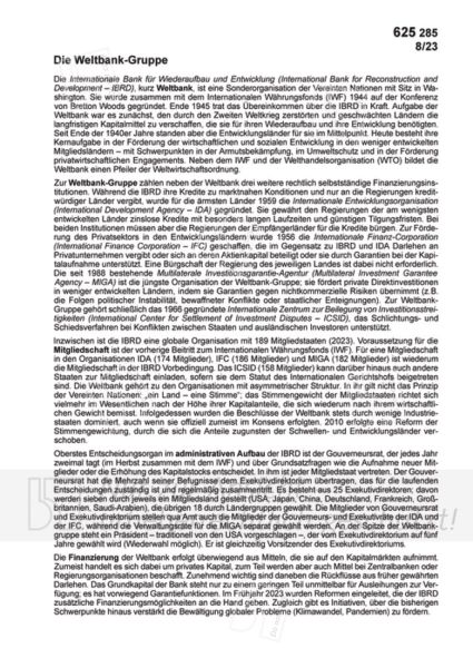Die Weltbank-Gruppe (Text) Die Weltbank-Gruppe (Text)