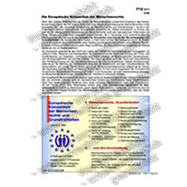 Europäische Konvention der Menschenrechte und Grundfreiheiten
