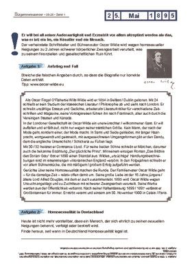 Oscar Wilde - 25.05.1895