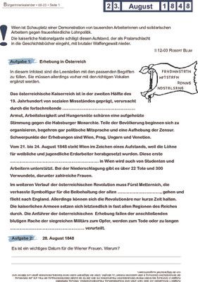 Praterschlacht - 23.08.1848