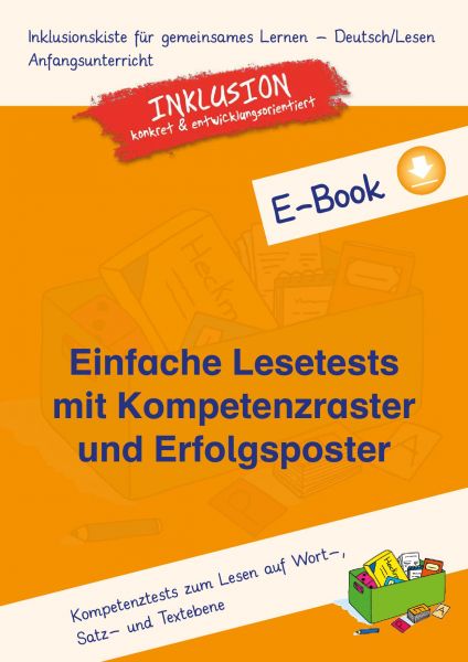 Einfache Lesetests mit Kompetenzraster und Erfolgsposter