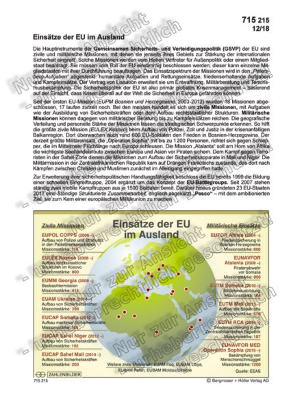 Einsätze der EU im Ausland