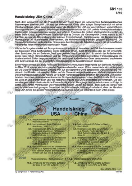 Handelskrieg USA-China Handelskrieg USA-China