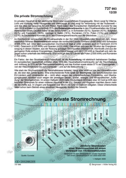 Die private Stromrechnung Die private Stromrechnung