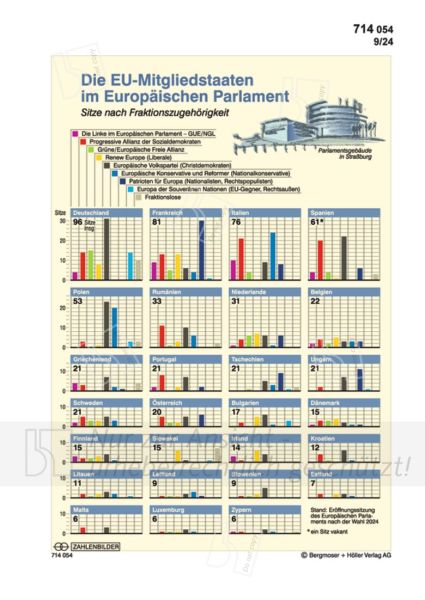 Die EU-Mitgliedstaaten im Europäischen Parlament (Bild)