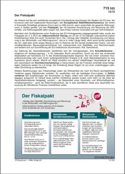 Der Fiskalpakt