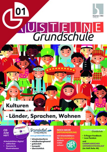 Kulturen Lander Sprachen Wohnen Bausteine Grundschule Deutsch Grundschule Arbeitsblatter Online