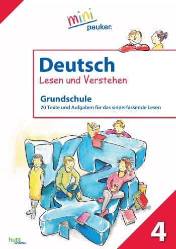 Deutsch - Lesen und Verstehen - Klasse 4