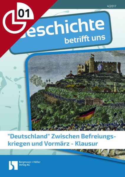 "Deutschland" zwischen Befreiungskriegen und Vormärz - Klausurvorschlag