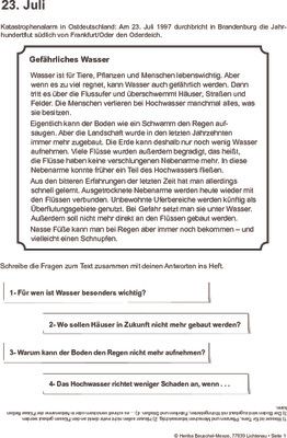 Jahrhundertflut in Ostdeutschland - 23.07.1997
