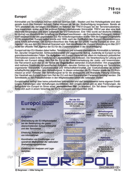 Europol - Das Europäische Polizeiamt