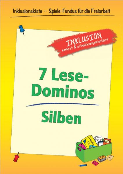 Freiarbeitsmaterial- 7 Lese-Dominos: Silben