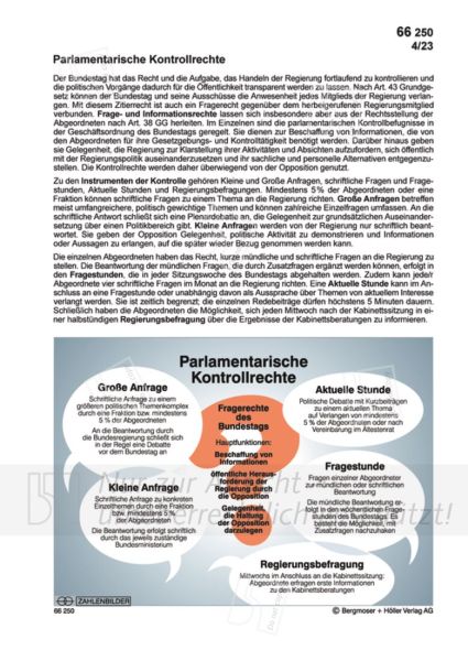 Parlamentarische Kontrollrechte Parlamentarische Kontrollrechte