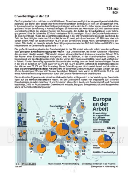 Erwerbstätige in der EU