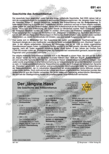 Geschichte des Antisemitismus