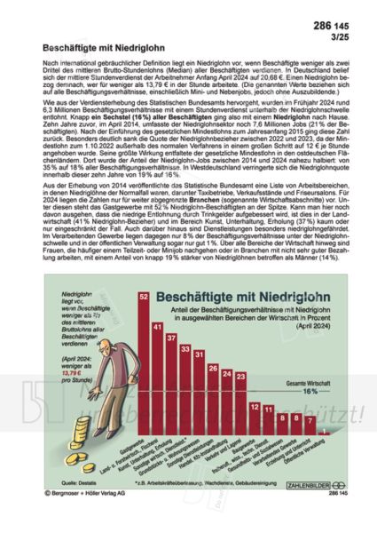 Beschäftigte mit Niedriglohn Beschäftigte mit Niedriglohn