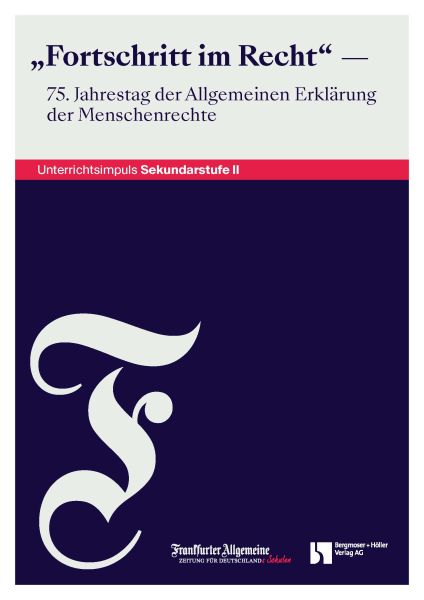 Unterrichtsimpuls - Fortschritt im Recht