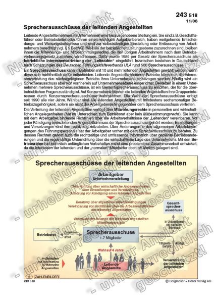 Sprecherausschüsse der leitenden Angestellten