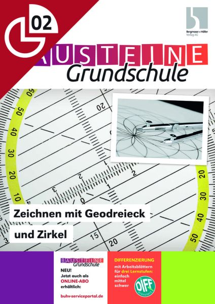 Zeichnen mit Geodreieck und Zirkel