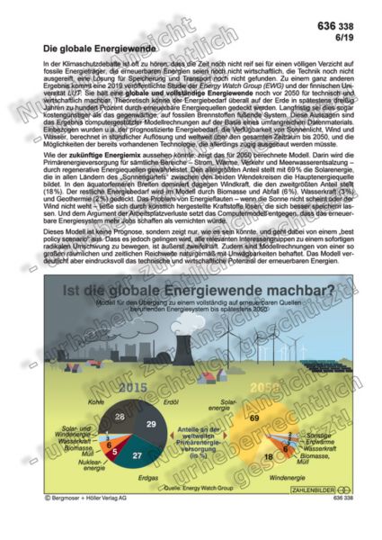 Die globale Energiewende Die globale Energiewende