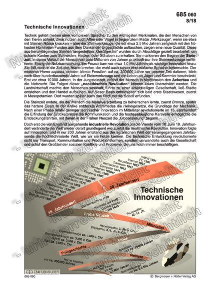 Technische Innovationen - Vom Faustkeil zum Internet