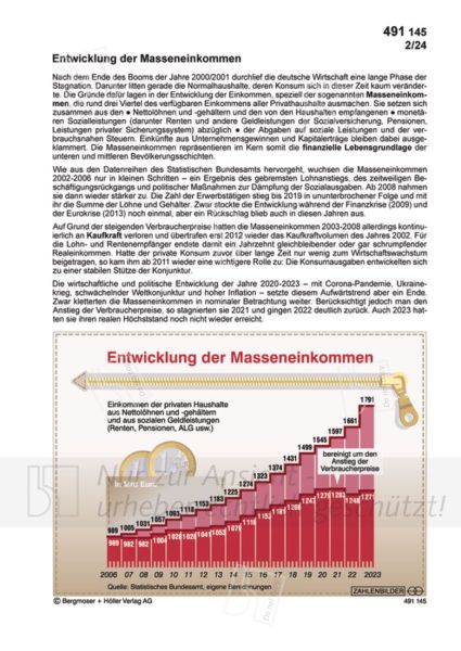 Entwicklung der Masseneinkommen Entwicklung der Masseneinkommen