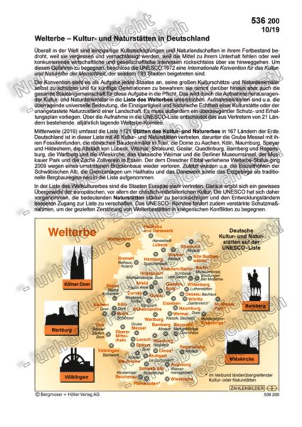 Welterbe - Kultur- und Naturstätten in Deutschland