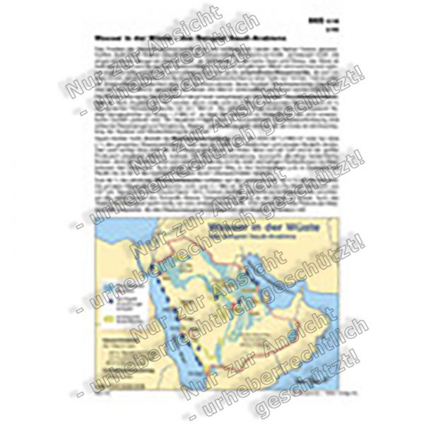 Wasser in der Wüste: Das Beispiel Saudi-Arabiens