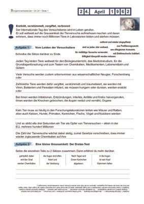 Tag des Versuchstieres - 24.04.1962