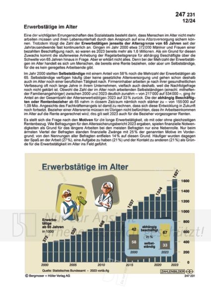 Erwerbstätige im Alter
