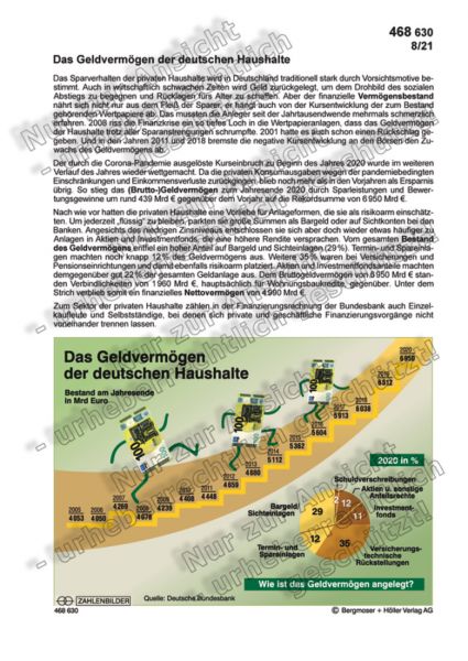 Das Geldvermögen der deutschen Haushalte