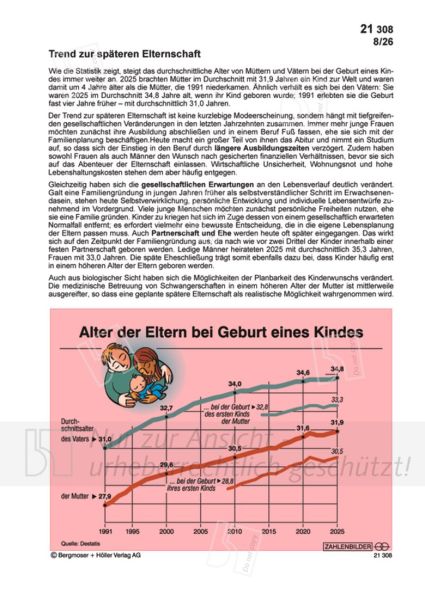 Trend zur späteren Elternschaft