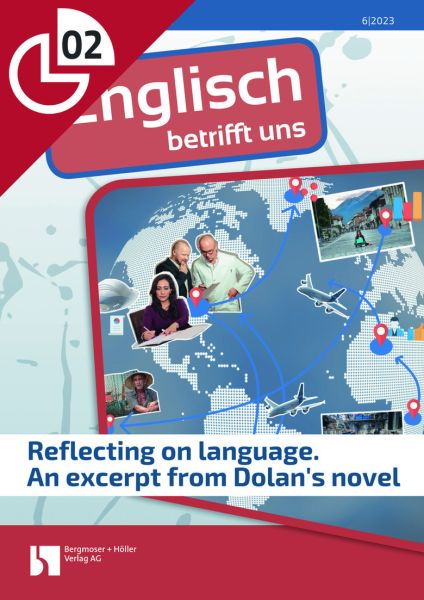 Reflecting on language. An excerpt from Dolan's novel