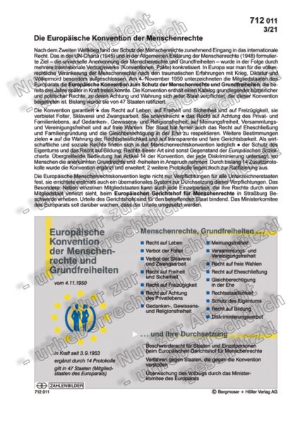 Europäische Konvention der Menschenrechte