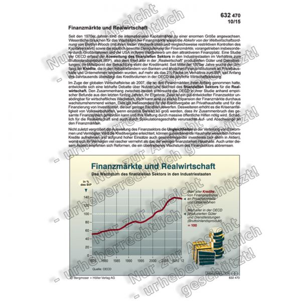 Finanzmärkte und Realwirtschaft