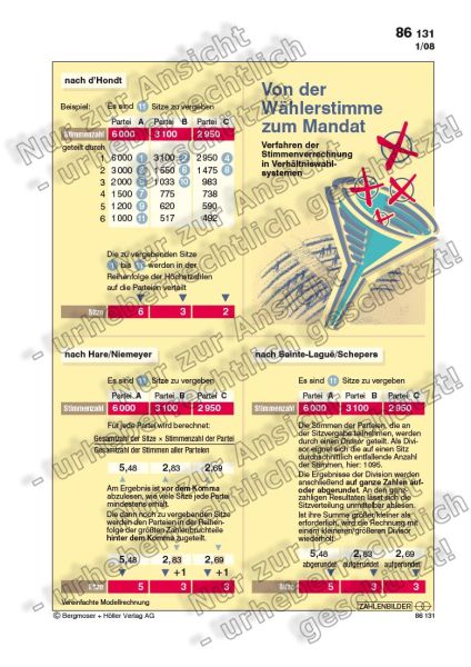 Verfahren der Stimmenverrechnung