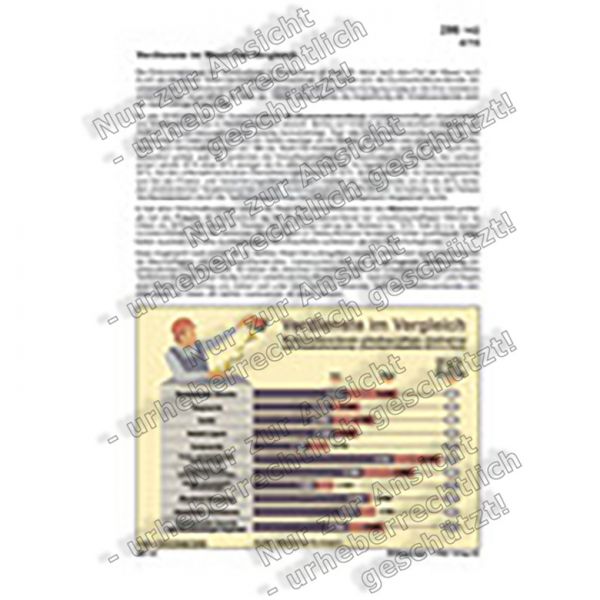 Verdienste im West-Ost-Vergleich