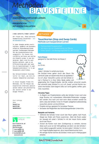 Methodenbaustein Nr. 30