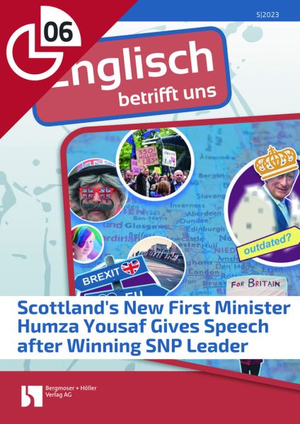 Scotland's New First Minister Humza Yousaf Gives Speech after Winning SNP Leader
